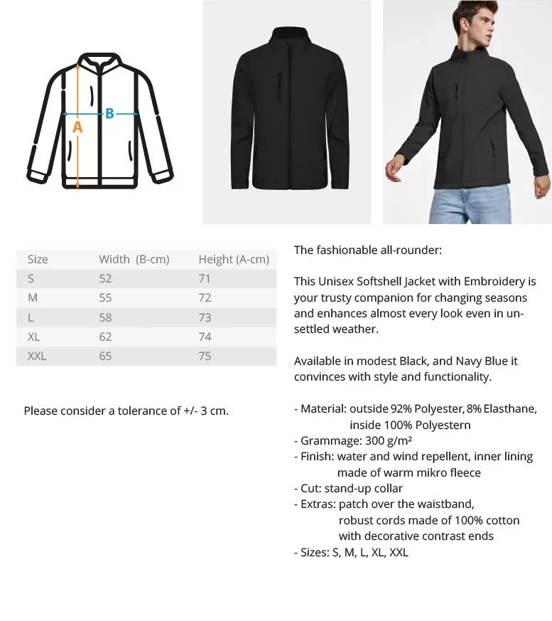 Manaz - Clasic woodsman - Softshell Jacket – Bild 3