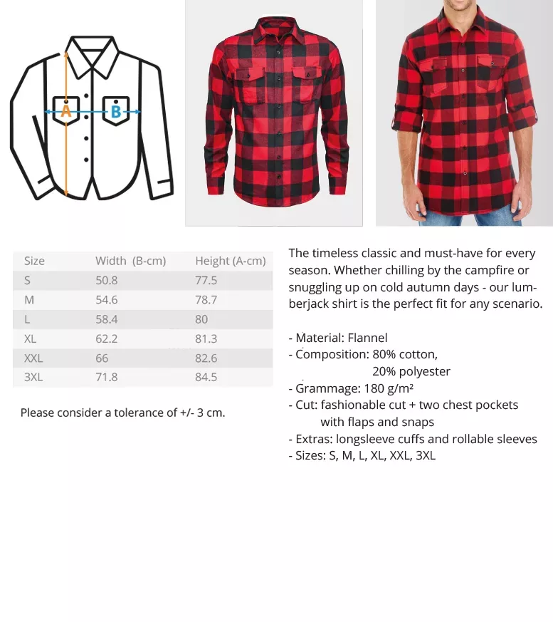 Manaz - Classic woodsman - Flannel – Bild 2