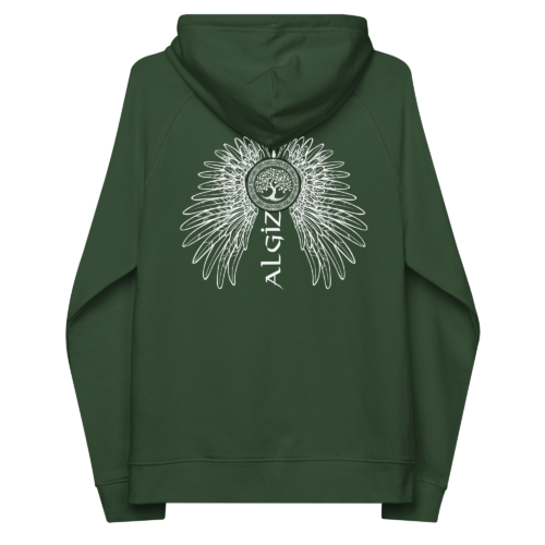 Uruz - Algiz Eco Hoodie – Bild 7