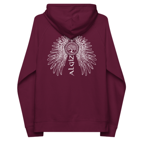 Uruz - Algiz Eco Hoodie – Bild 3
