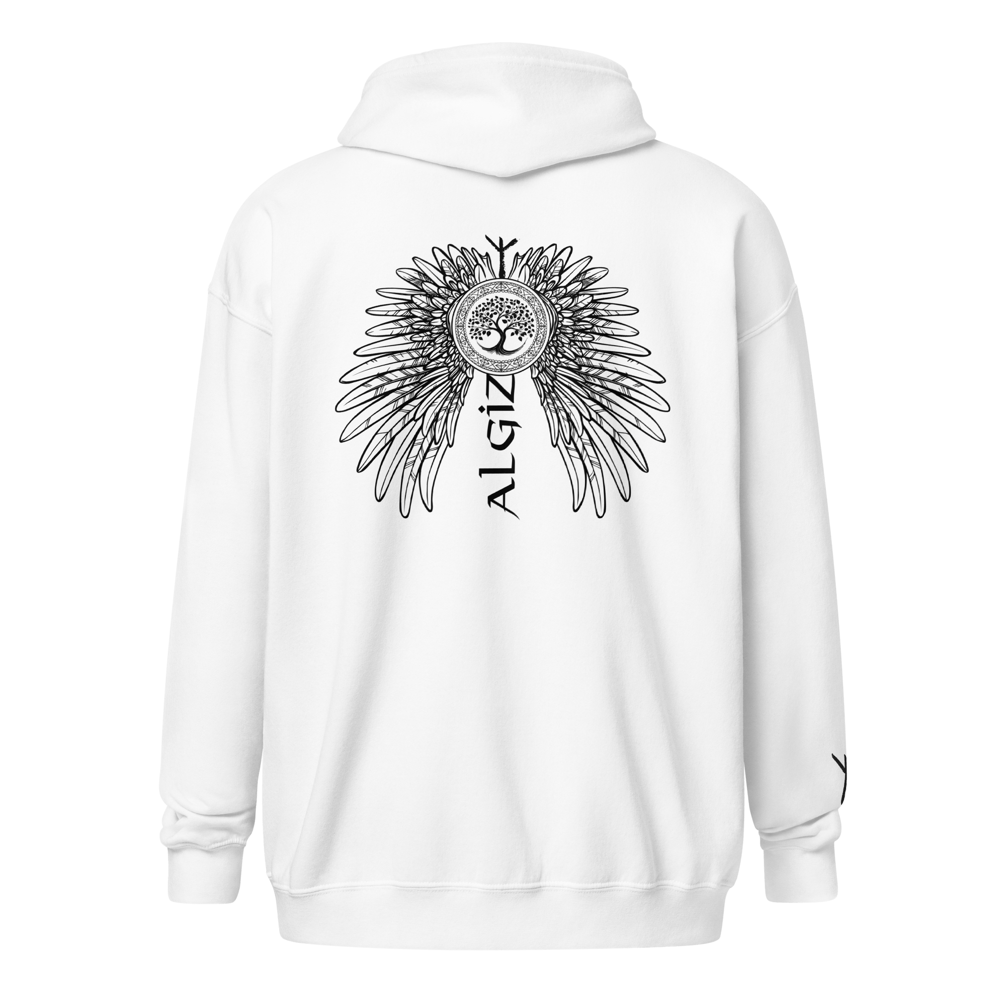 Algiz - Hoodie met rits – Bild 9